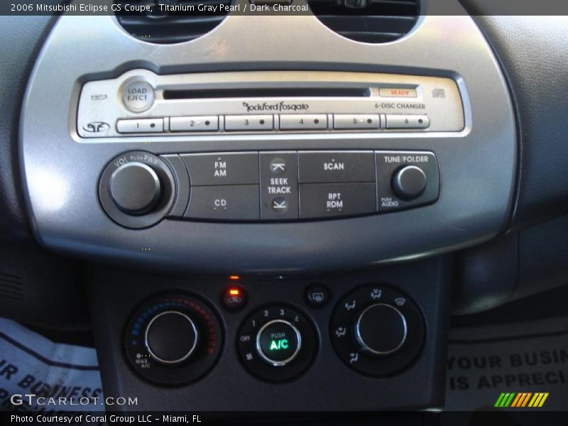 Titanium Gray Pearl / Dark Charcoal 2006 Mitsubishi Eclipse GS Coupe