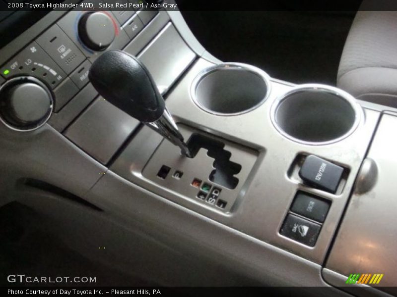 Salsa Red Pearl / Ash Gray 2008 Toyota Highlander 4WD