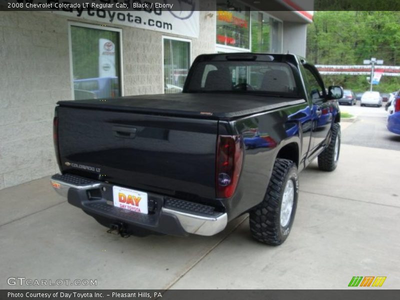 Black / Ebony 2008 Chevrolet Colorado LT Regular Cab