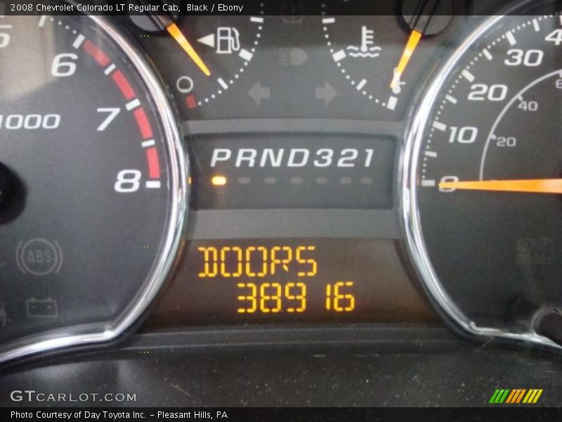 Black / Ebony 2008 Chevrolet Colorado LT Regular Cab