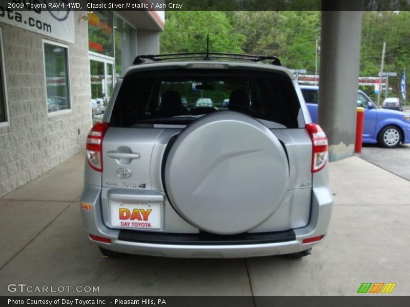 Classic Silver Metallic / Ash Gray 2009 Toyota RAV4 4WD