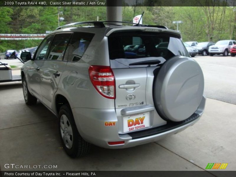 Classic Silver Metallic / Ash Gray 2009 Toyota RAV4 4WD