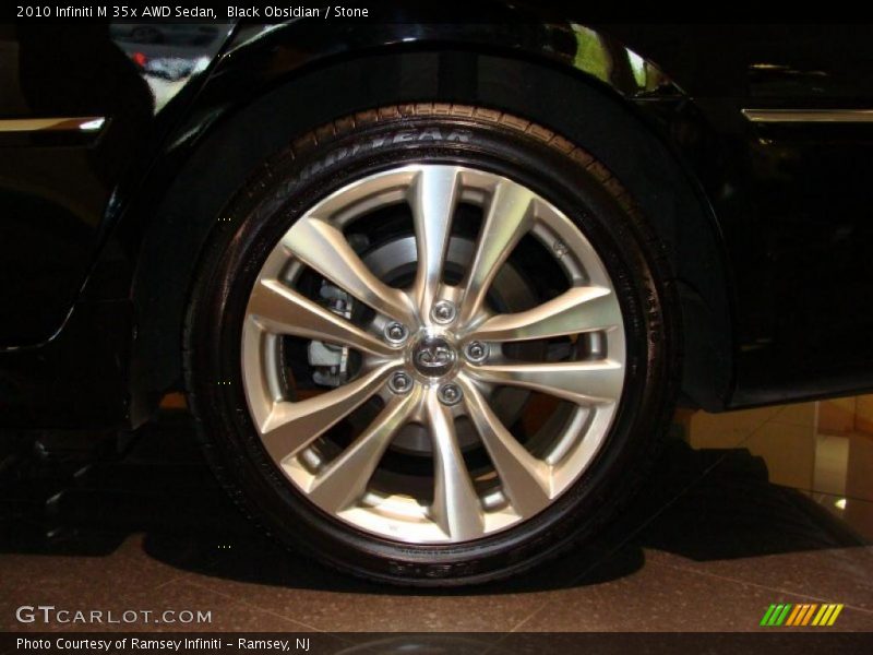 Black Obsidian / Stone 2010 Infiniti M 35x AWD Sedan