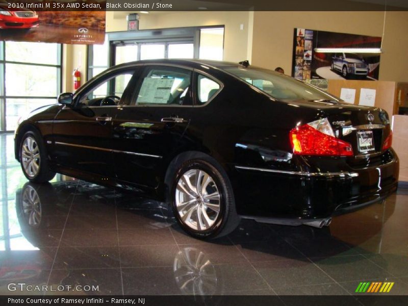 Black Obsidian / Stone 2010 Infiniti M 35x AWD Sedan