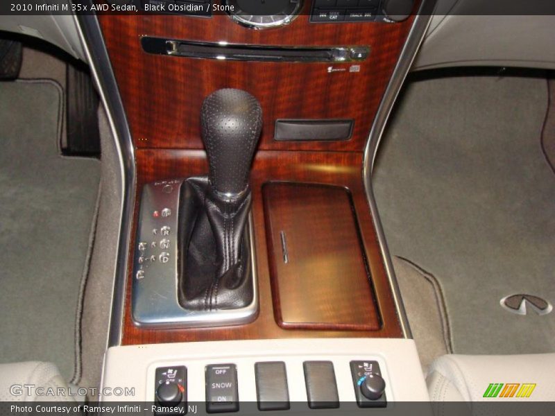 Black Obsidian / Stone 2010 Infiniti M 35x AWD Sedan