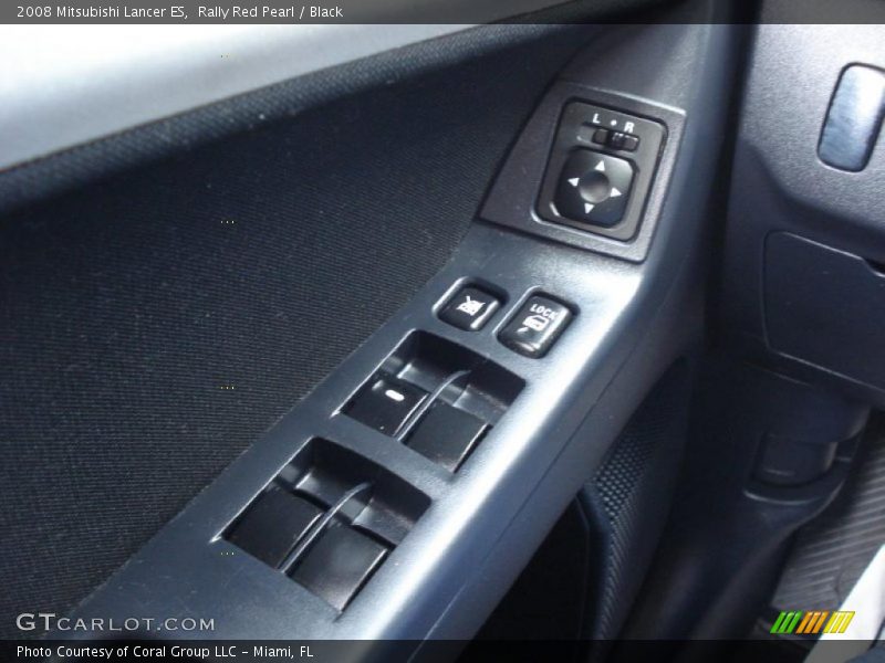 Rally Red Pearl / Black 2008 Mitsubishi Lancer ES