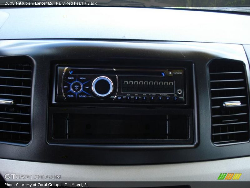 Rally Red Pearl / Black 2008 Mitsubishi Lancer ES