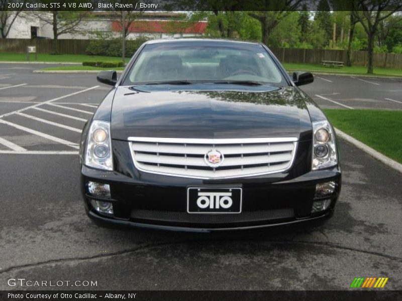 Black Raven / Ebony 2007 Cadillac STS 4 V8 AWD