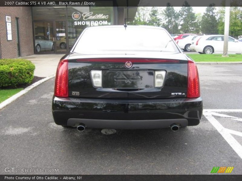 Black Raven / Ebony 2007 Cadillac STS 4 V8 AWD