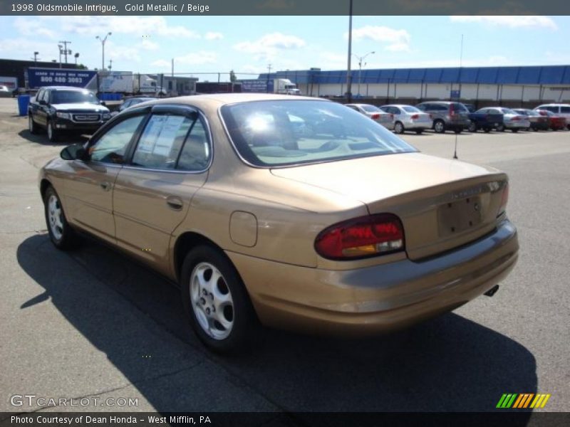 Gold Metallic / Beige 1998 Oldsmobile Intrigue