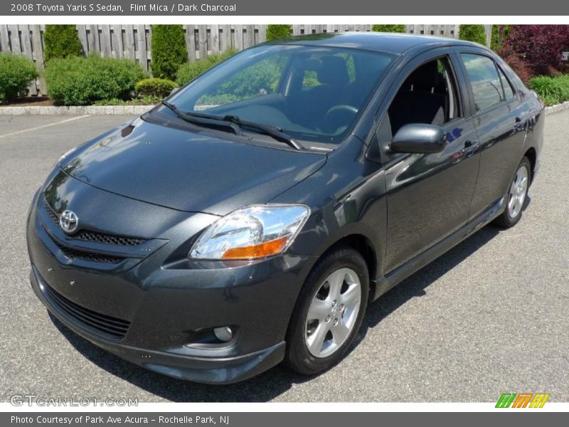 Flint Mica / Dark Charcoal 2008 Toyota Yaris S Sedan