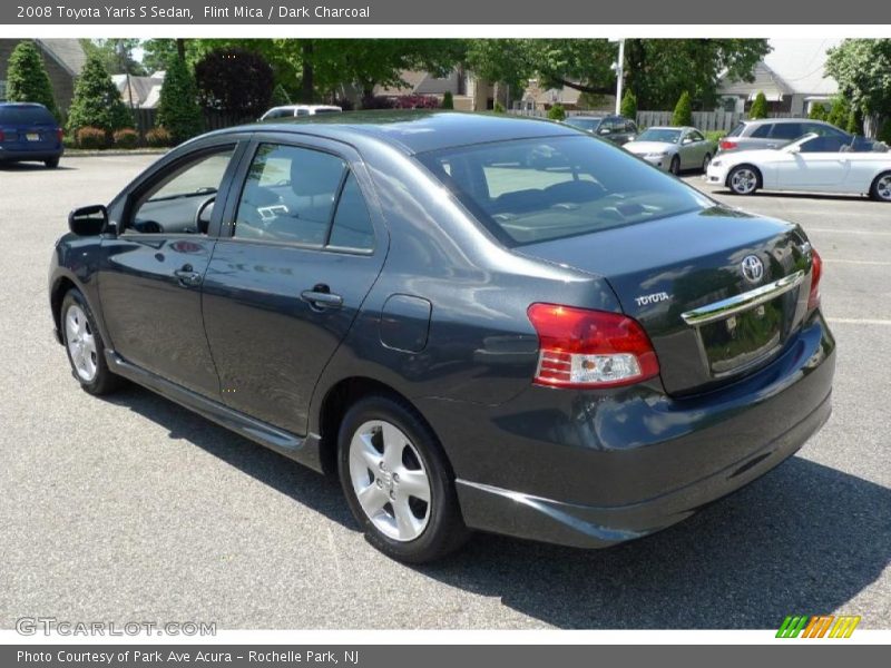 Flint Mica / Dark Charcoal 2008 Toyota Yaris S Sedan