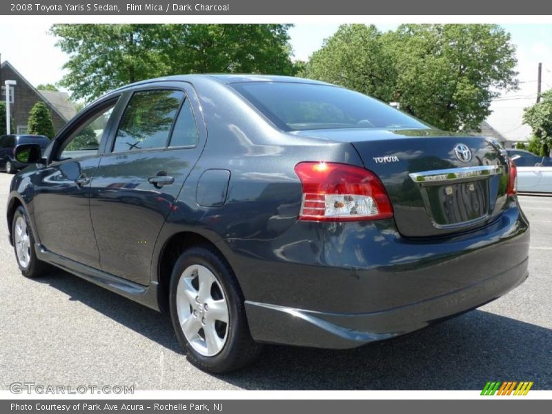 Flint Mica / Dark Charcoal 2008 Toyota Yaris S Sedan