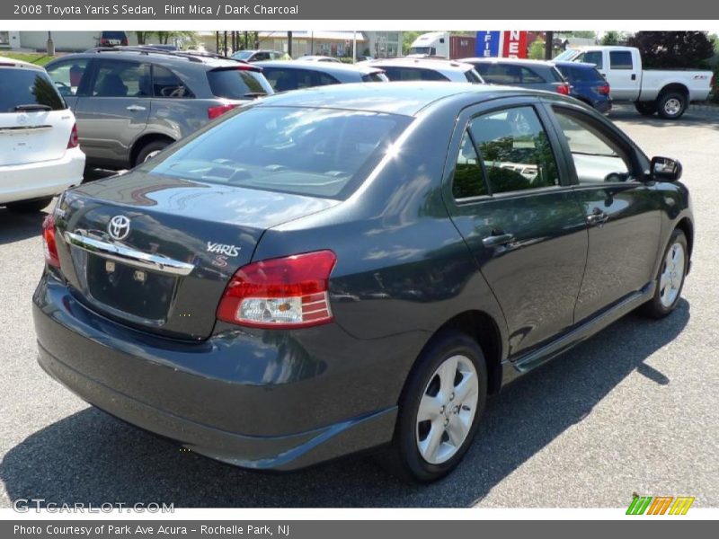 Flint Mica / Dark Charcoal 2008 Toyota Yaris S Sedan