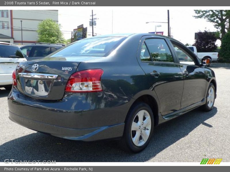 Flint Mica / Dark Charcoal 2008 Toyota Yaris S Sedan