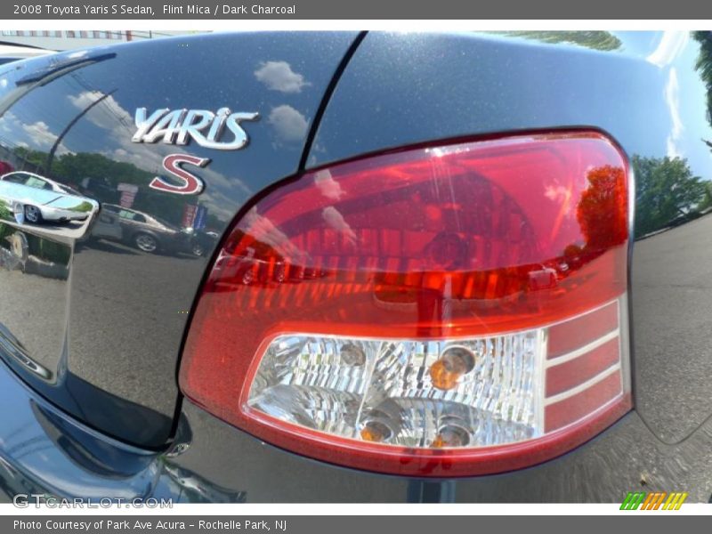 Flint Mica / Dark Charcoal 2008 Toyota Yaris S Sedan