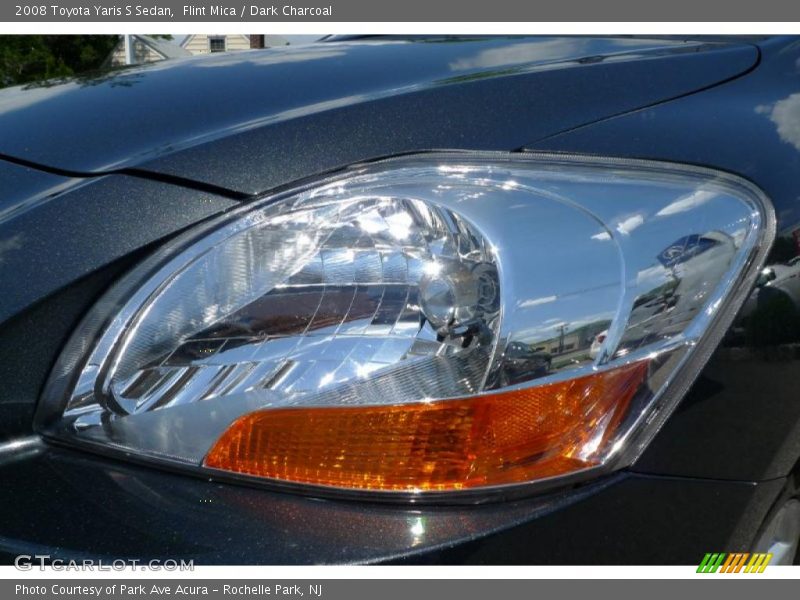 Flint Mica / Dark Charcoal 2008 Toyota Yaris S Sedan