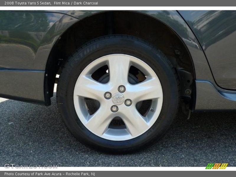 Flint Mica / Dark Charcoal 2008 Toyota Yaris S Sedan