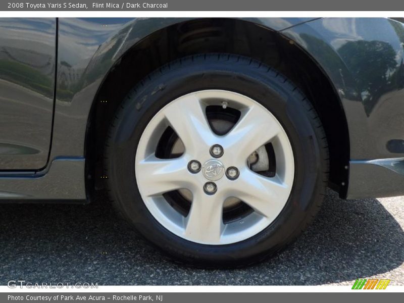 Flint Mica / Dark Charcoal 2008 Toyota Yaris S Sedan