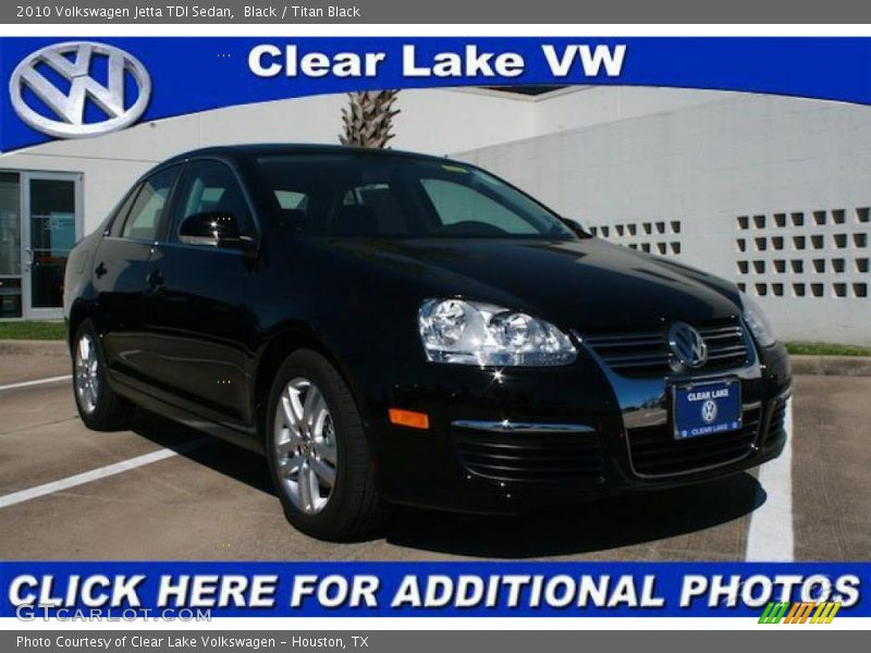 Black / Titan Black 2010 Volkswagen Jetta TDI Sedan
