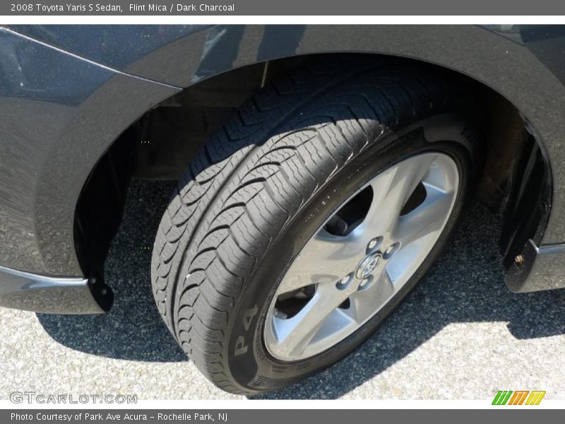 Flint Mica / Dark Charcoal 2008 Toyota Yaris S Sedan