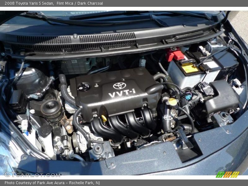 Flint Mica / Dark Charcoal 2008 Toyota Yaris S Sedan