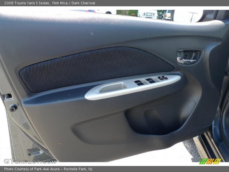 Flint Mica / Dark Charcoal 2008 Toyota Yaris S Sedan