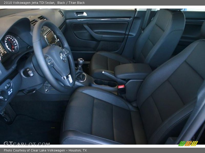 Black / Titan Black 2010 Volkswagen Jetta TDI Sedan