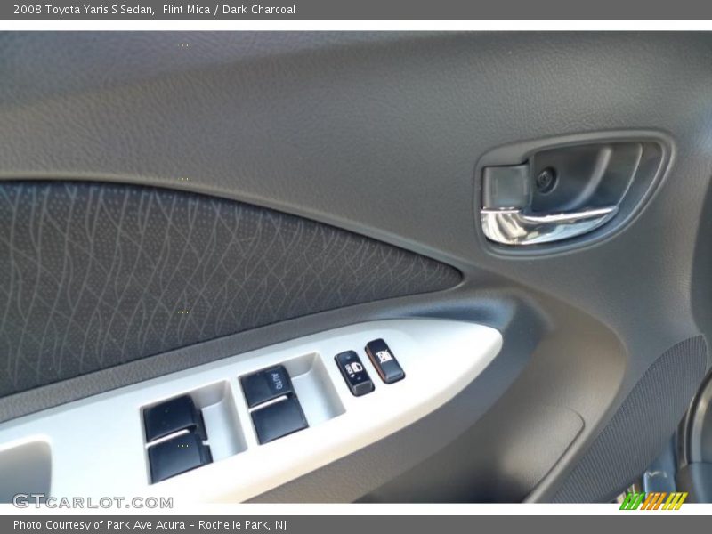 Flint Mica / Dark Charcoal 2008 Toyota Yaris S Sedan