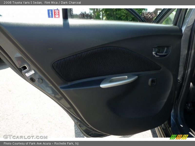 Flint Mica / Dark Charcoal 2008 Toyota Yaris S Sedan