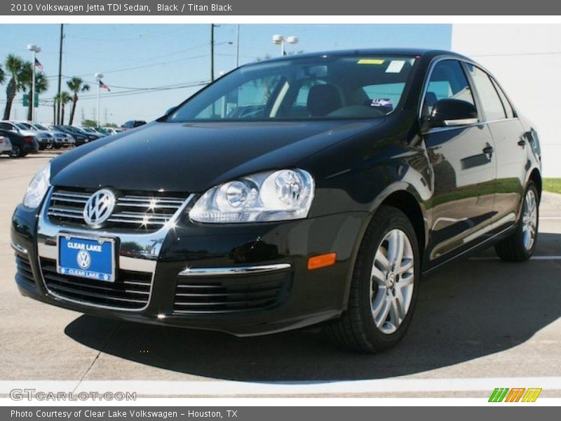 Black / Titan Black 2010 Volkswagen Jetta TDI Sedan