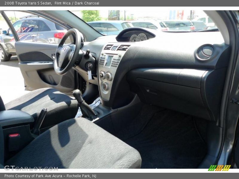 Flint Mica / Dark Charcoal 2008 Toyota Yaris S Sedan