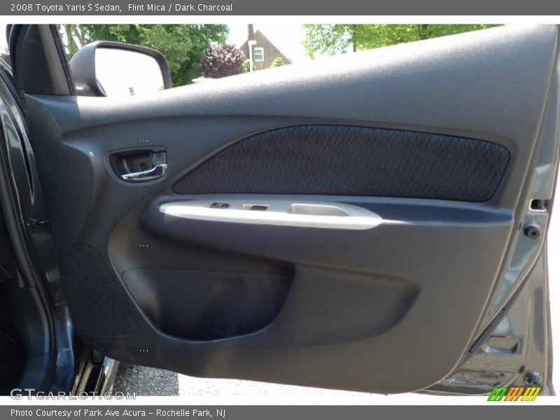 Flint Mica / Dark Charcoal 2008 Toyota Yaris S Sedan
