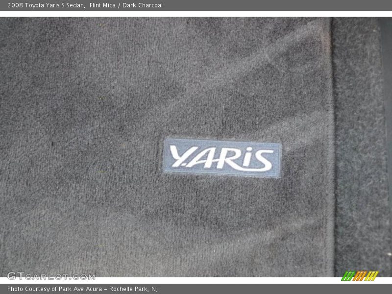 Flint Mica / Dark Charcoal 2008 Toyota Yaris S Sedan