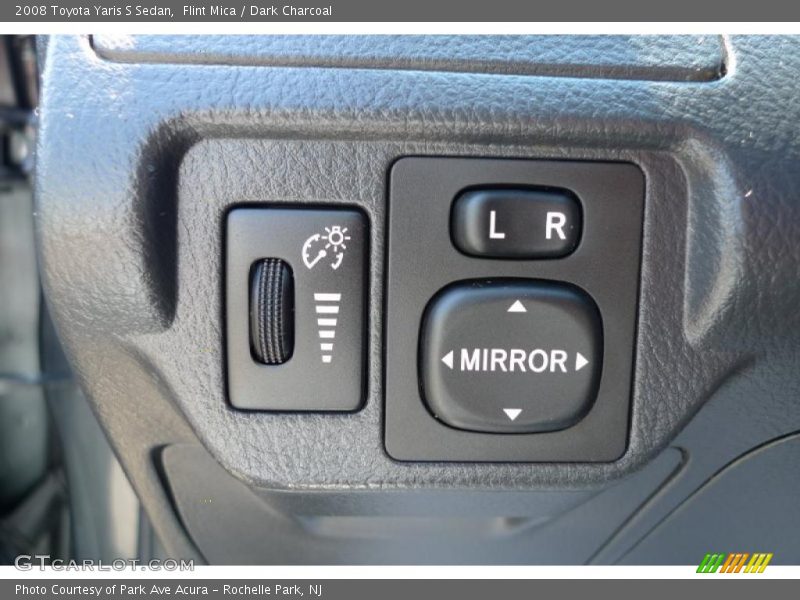 Flint Mica / Dark Charcoal 2008 Toyota Yaris S Sedan