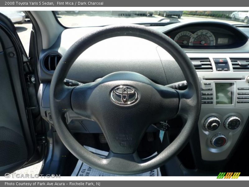 Flint Mica / Dark Charcoal 2008 Toyota Yaris S Sedan