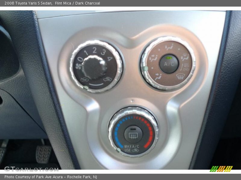 Flint Mica / Dark Charcoal 2008 Toyota Yaris S Sedan