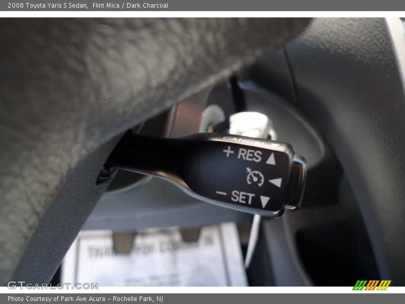 Flint Mica / Dark Charcoal 2008 Toyota Yaris S Sedan
