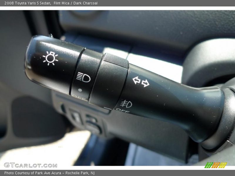 Flint Mica / Dark Charcoal 2008 Toyota Yaris S Sedan