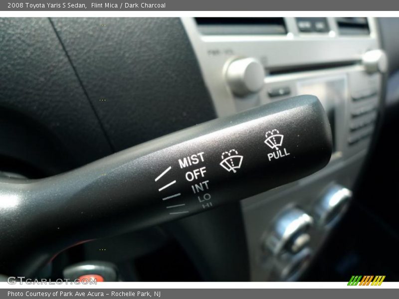 Flint Mica / Dark Charcoal 2008 Toyota Yaris S Sedan