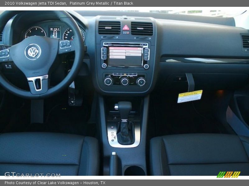 Platinum Grey Metallic / Titan Black 2010 Volkswagen Jetta TDI Sedan