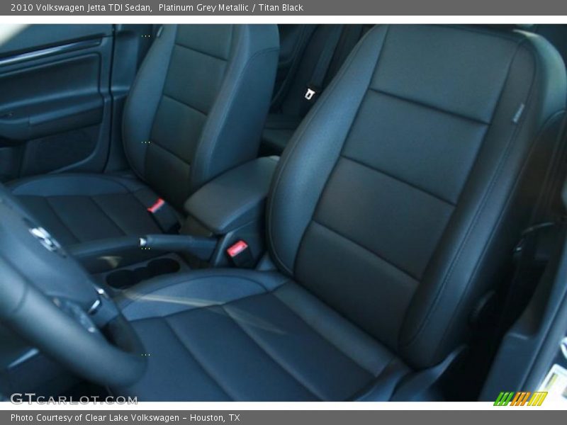 Platinum Grey Metallic / Titan Black 2010 Volkswagen Jetta TDI Sedan