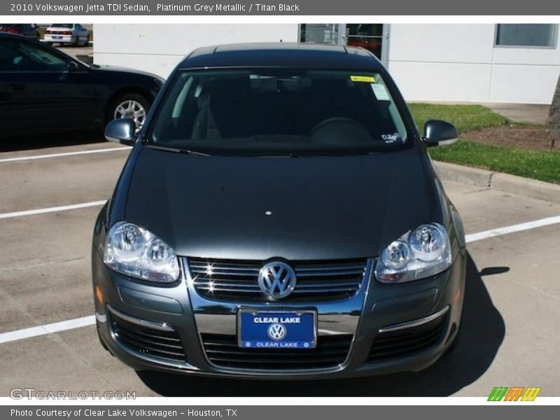 Platinum Grey Metallic / Titan Black 2010 Volkswagen Jetta TDI Sedan