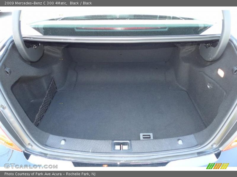 Black / Black 2009 Mercedes-Benz C 300 4Matic