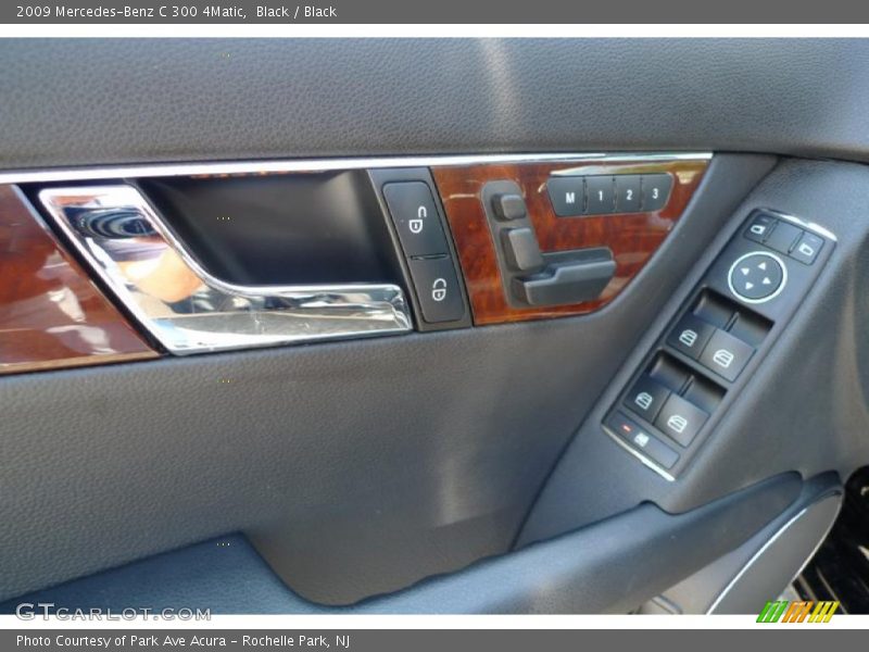 Black / Black 2009 Mercedes-Benz C 300 4Matic