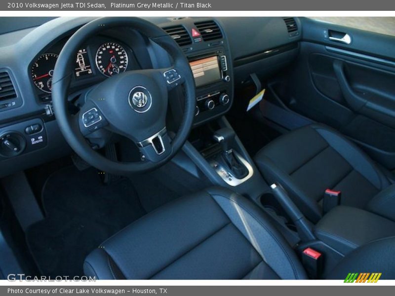 Platinum Grey Metallic / Titan Black 2010 Volkswagen Jetta TDI Sedan