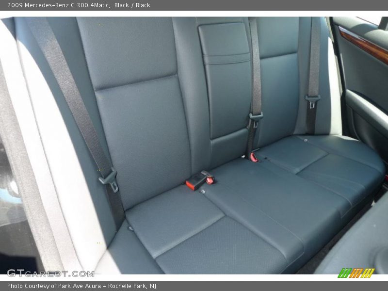Black / Black 2009 Mercedes-Benz C 300 4Matic