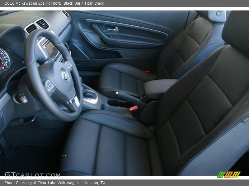 Black Uni / Titan Black 2010 Volkswagen Eos Komfort
