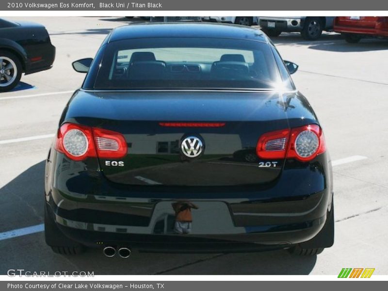 Black Uni / Titan Black 2010 Volkswagen Eos Komfort