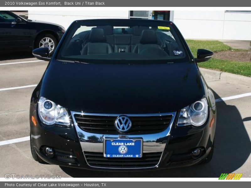Black Uni / Titan Black 2010 Volkswagen Eos Komfort